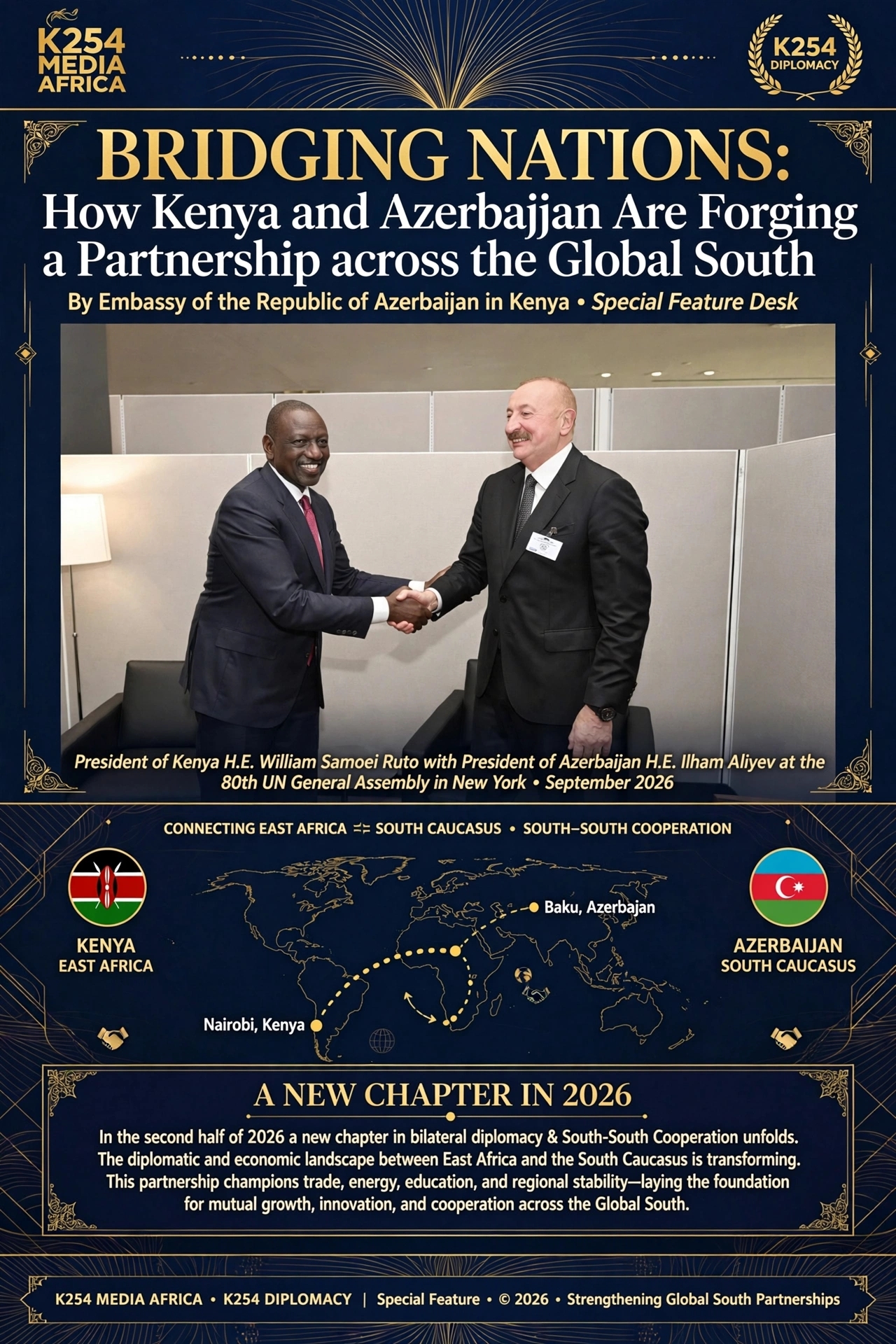 BRIDGING NATIONS: How Kenya and Azerbaijan Are Forging a Strategic Partnership across the Global South