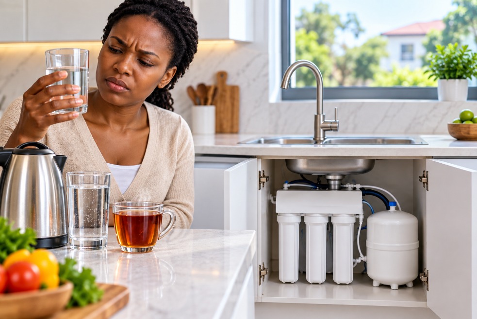 Is Your Clear Borehole Water Hiding a Salty Secret? This is How Undersink RO by Pureflex Water Solutions:Is Saving Kenya’s Kitchens